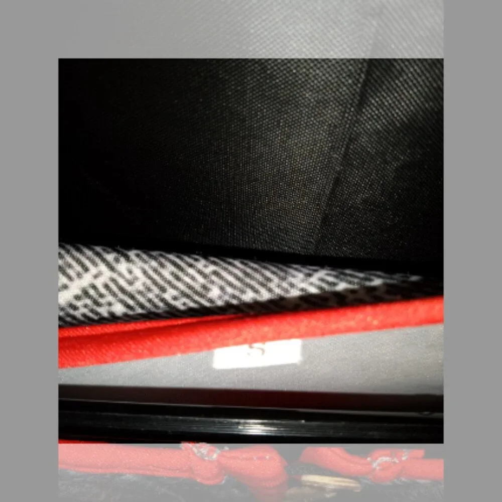 Women's Floral Red black & Gray /Flare Sleeve Bohemian Blouse. - Picture 6 of 6